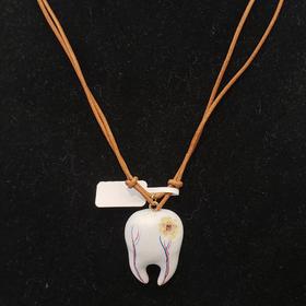 七口『蛀牙项链 』｜血管神经牙齿手绘软陶黏土