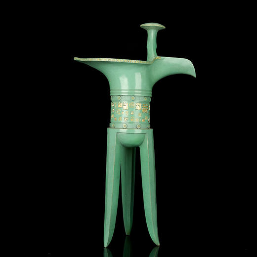 宇达青铜全铜摆件《和爵》创意礼品 工艺品 家居摆件  高68.2cm 商品图3