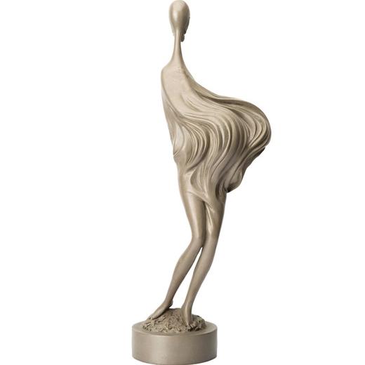 宇达青铜摆件  限量99件  杨学军作品 《空中飘散的细雨》艺术摆件  高57.5cm 商品图1