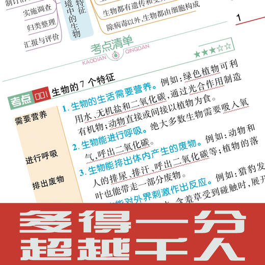 加分宝初中生物+初中地理套装 商品图1