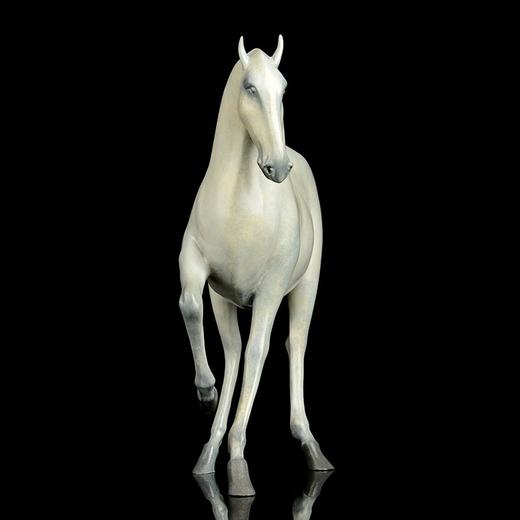 宇达青铜全铜摆件 黄运长作品《踏歌行》限量8版 家居饰品摆件  高50cm 商品图3