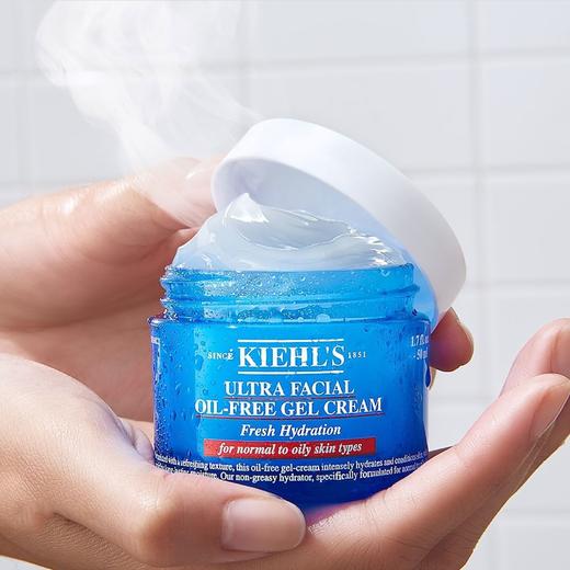 美国 Kiehl's科颜氏 高保湿啫喱清爽补水控油面霜 蓝面霜 50ml / 125ml 商品图2