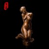 宇达青铜全铜摆件 魏小明作品《媚玉》限量99件 家居艺术装饰摆件  高40cm 商品缩略图0