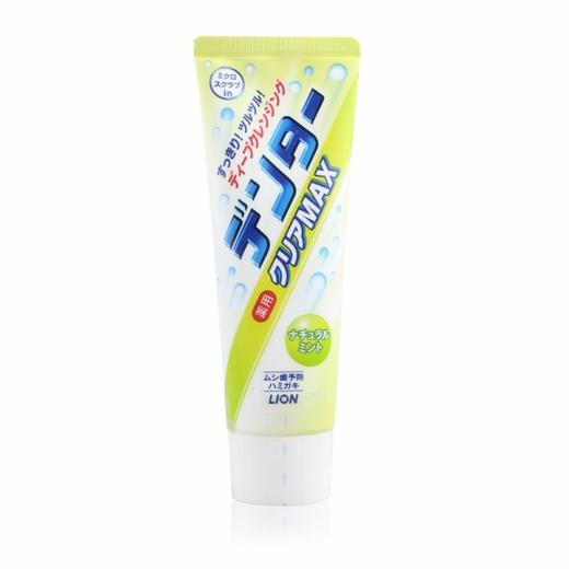LION狮王 粒子洁净美白牙膏 水果薄荷味 黃色 140G 日本 商品图0
