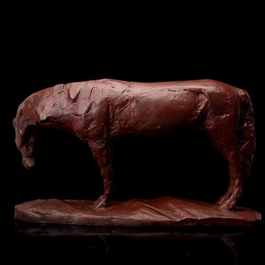 宇达青铜文化 限量版青铜雕塑艺术品《故乡》 作者：乔迁   长43cm 商品图3