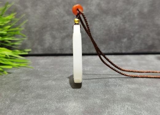 【御珠宫坊】羊脂白玉兔挂件 商品图3