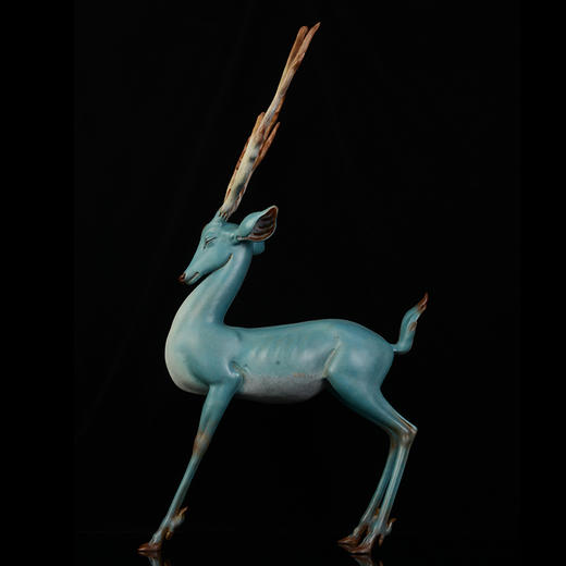 宇达青铜摆件 张有志作品《清者2》限量8版  艺术摆件  高95.8cm 商品图2