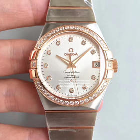 OMEGA 欧米茄双鹰星座系列，男款 8500同轴机芯机械 瑞士质量100% 蓝宝石玻璃背透设计，尺寸男38MM （SSS出品）