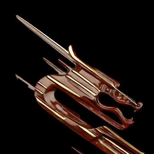 宇达青铜摆件 十二生肖龙《龙行天下》工艺品 装饰 家居摆件  高49cm 商品图4