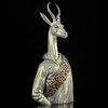 宇达青铜摆件 毛锎作品《高等动物之藏羚羊》限量12件 艺术摆件  高49cm 商品缩略图2