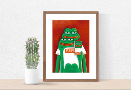 PEPE版画 证件照 商品图0