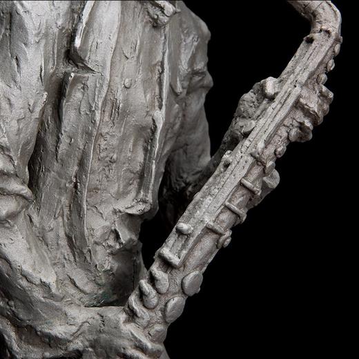 宇达青铜文化 限量青铜雕塑艺术品 《回家》 作者：朱尚熹  高64.5cm 商品图3