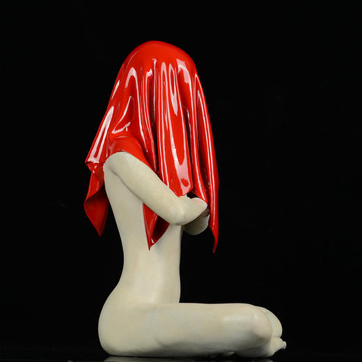 宇达青铜摆件 段森作品《心愿》限量8版 艺术摆件  高37cm 商品图2