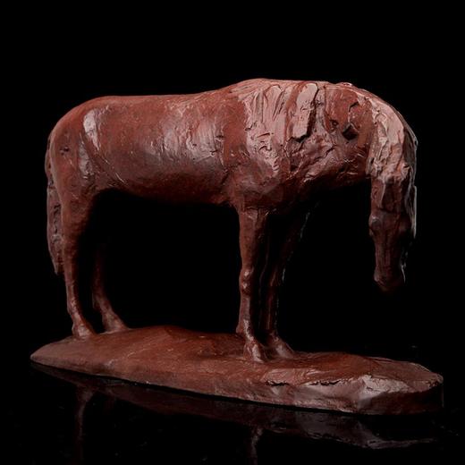 宇达青铜文化 限量版青铜雕塑艺术品《故乡》 作者：乔迁   长43cm 商品图2