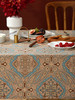 摩洛哥桌布大圆桌桌布全棉欧式复古高档茶几台布 商品缩略图2