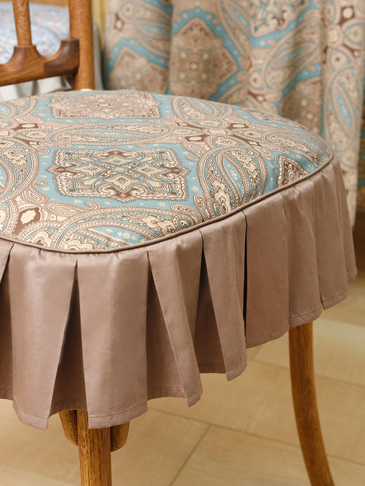 佩斯利椅垫欧式椅垫美式座椅垫冬季保暖加厚 商品图1