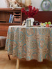 摩洛哥桌布大圆桌桌布全棉欧式复古高档茶几台布 商品缩略图1