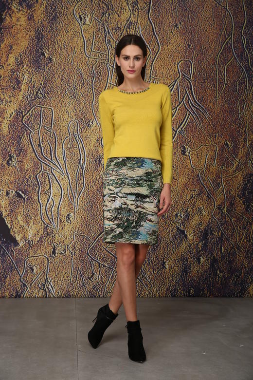 【伯妮斯茵】171B018-半裙--马塞克柱-《两河文明》 商品图5