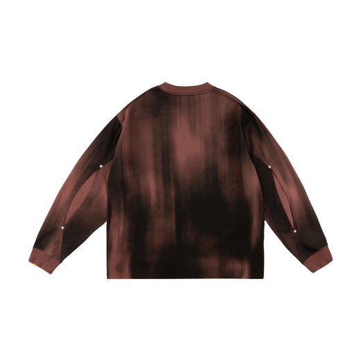 RANDOMEVENT(RDET)  21SS3467BRN 仿旧洗水镂空长袖T恤 商品图3