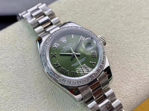 NOOB出品，女装日志型28㎜日志型279174-0009 ①：女装日志型的蚝式表壳是坚固优雅、美比例的典范。采用316L不锈钢来锻造不锈钢腕表表壳，具备高抗腐蚀性 商品图8