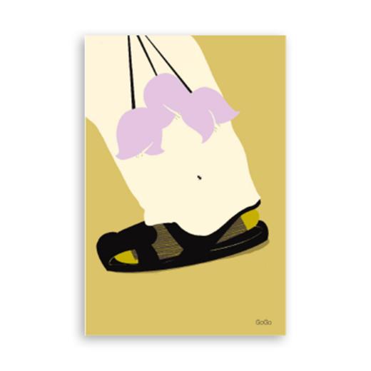 GOGO『In Yellow』竖版装饰画 商品图0