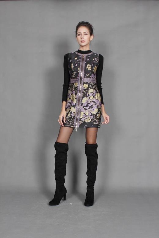 【伯妮斯茵】163S123黑色连衣裙 商品图3