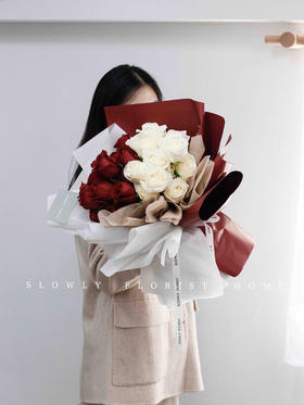 红白格调（33朵）