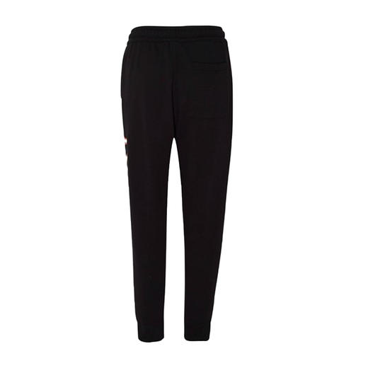 【二】BURBERRY 巴宝莉 女士棉质徽标印花棉质休闲慢跑裤 黑色 8037260 A1189 商品图2