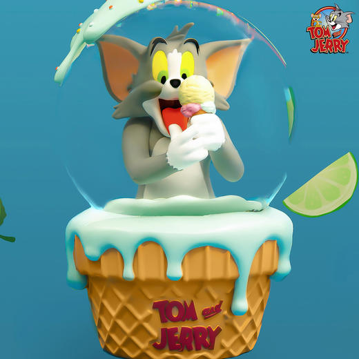Soap Studio 猫和老鼠 冰淇淋水晶球 商品图1