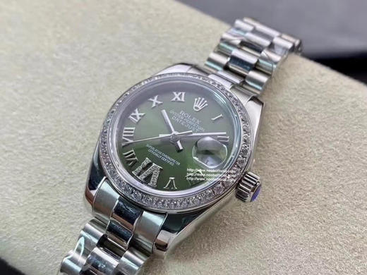 NOOB出品，女装日志型28㎜日志型279174-0009 ①：女装日志型的蚝式表壳是坚固优雅、美比例的典范。采用316L不锈钢来锻造不锈钢腕表表壳，具备高抗腐蚀性 商品图5