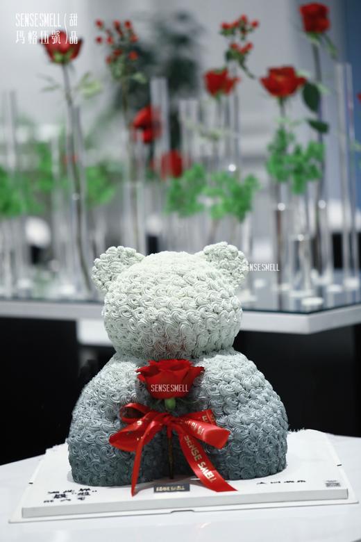 D129（请提前1天预订）灰色永生花熊 商品图2