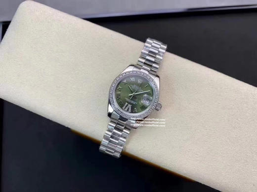 NOOB出品，女装日志型28㎜日志型279174-0009 ①：女装日志型的蚝式表壳是坚固优雅、美比例的典范。采用316L不锈钢来锻造不锈钢腕表表壳，具备高抗腐蚀性 商品图4