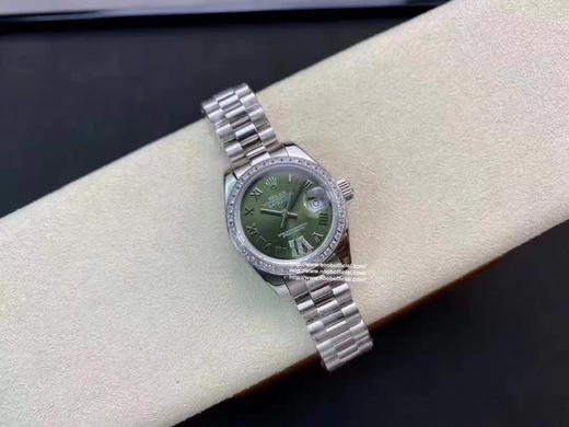 NOOB出品，女装日志型28㎜日志型279174-0009 ①：女装日志型的蚝式表壳是坚固优雅、美比例的典范。采用316L不锈钢来锻造不锈钢腕表表壳，具备高抗腐蚀性 商品图1