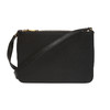 BURBERRY 巴宝莉 女士拉链粒面皮革斜挎单肩包 黑色 4075029 00100 商品缩略图0