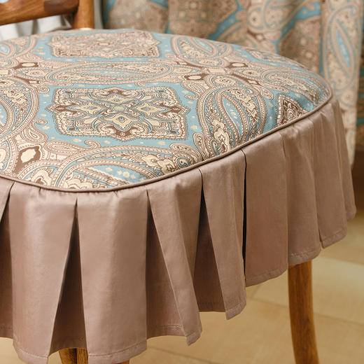 佩斯利椅垫欧式椅垫美式座椅垫冬季保暖加厚 商品图3