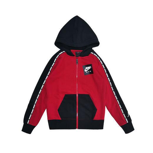 乔丹童衣春儿童连帽外套松紧腰长裤运动套装JD2112036 商品图1