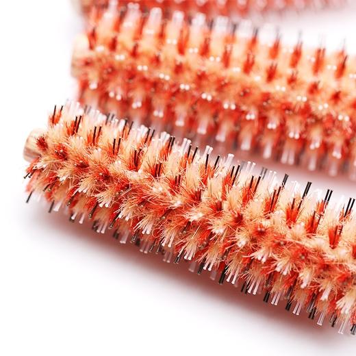 FAWEIO发葳鹅猪鬃毛滚梳长款发廊专业圆滚卷发梳子内扣吹造型 商品图2