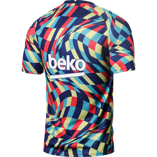 NIKE/耐克 巴萨户外训练运动短袖热身服CW7750492 商品图1