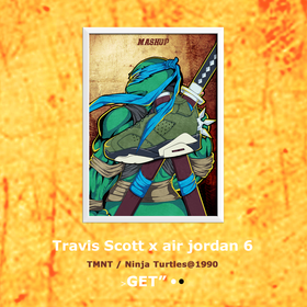 MASHUP『Travis scott x Air 6』