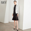 IWY/时尚白色西服正装女气质修身显瘦黑色连衣裙套装商务休闲职业装C16+Q47 商品缩略图1