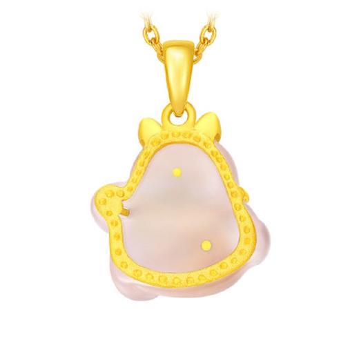 周大福 GOLD PENDANT - LUCKY CAT MANEKI NEKO (19018-BJ) 吊坠JPY带授权招加盟代理 商品图1