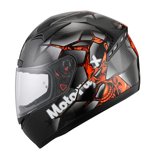 MOTORAX摩雷士R60碳纤维四季跑盔全盔 商品图2
