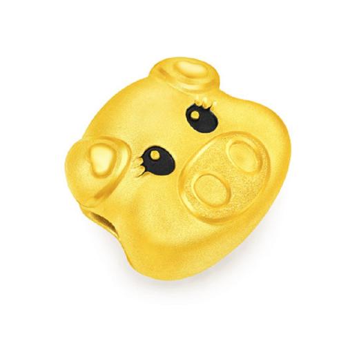 周大福24K GOLD PENDANT/CHARM - PIG (21310) 串饰JPY带授权招加盟代理 商品图2