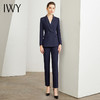 IWY/藏青色商务职业职场西服西装套装女修身显瘦干练百搭上班面试正装CP10316 商品缩略图2