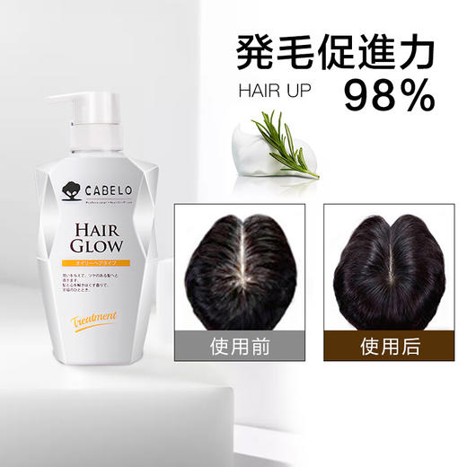 KJ 卡蓓诺（CABELO）日本进口防脱护发素（损伤形蓝色） 效期至23年4月17日 商品图7