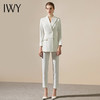IWY/高端典雅白色时尚西服西装套装女神范修身干练职业通勤气质Ol正装CP9130 商品缩略图1