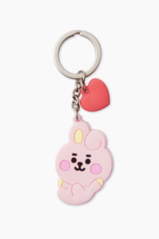 韩国 可爱 Line Friends BT21 COOKY BABY硅胶钥匙圈JPY带授权招加盟代理 商品图0