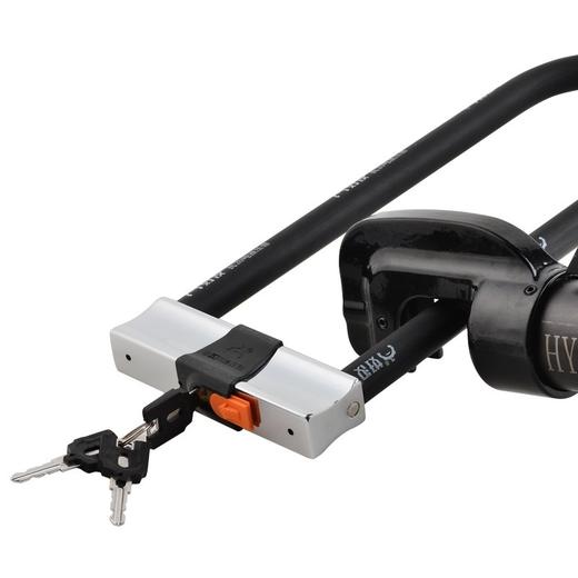 好汉锁HH303A男装摩托车锁U型锁玻璃门锁长锁电动车锁防盗锁正品 商品图1