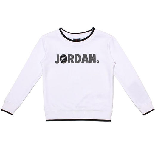 乔丹童衣春新男女儿童毛圈套头打底衫卫衣JD2112012 商品图2