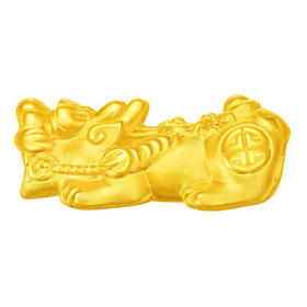 周大福24K GOLD PENDANT/CHARM - PI YAO (20716-BJ) 串饰JPY带授权招加盟代理